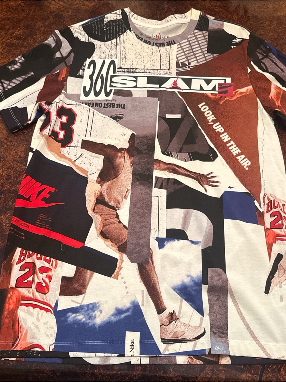 Nike Jordan Multi-Color Graphic Short-Sleeve Basketball Tee